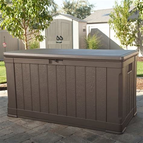 black exterior metal box|400 gallon outdoor storage box.